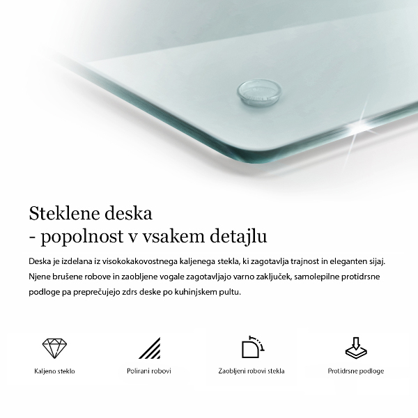 Transparent induction hob protector 2x16x20 in