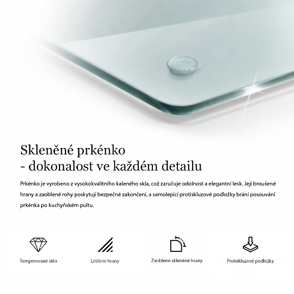 Transparent induction hob protector 2x16x20 in