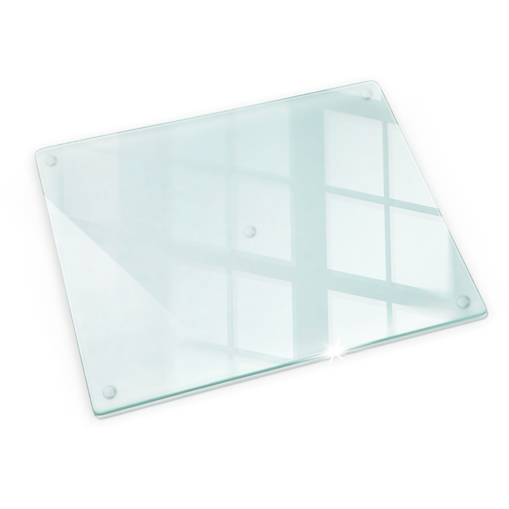 Transparent worktop heat protector 20x16 in