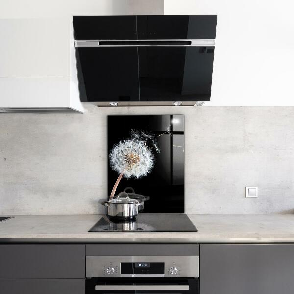 Kitchen wall panels Dandelion dandelion in the wind