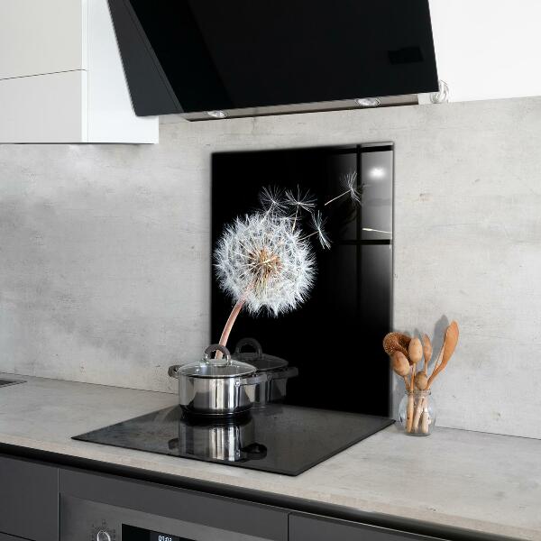 Kitchen wall panels Dandelion dandelion in the wind