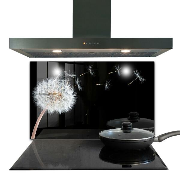 Kitchen wall panels Dandelion dandelion in the wind