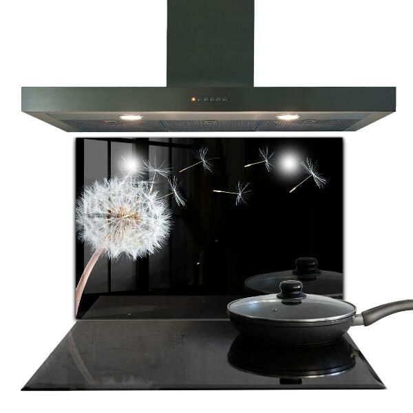 Kitchen wall panels Dandelion dandelion in the wind