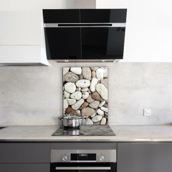 Oven splashback Stony beach