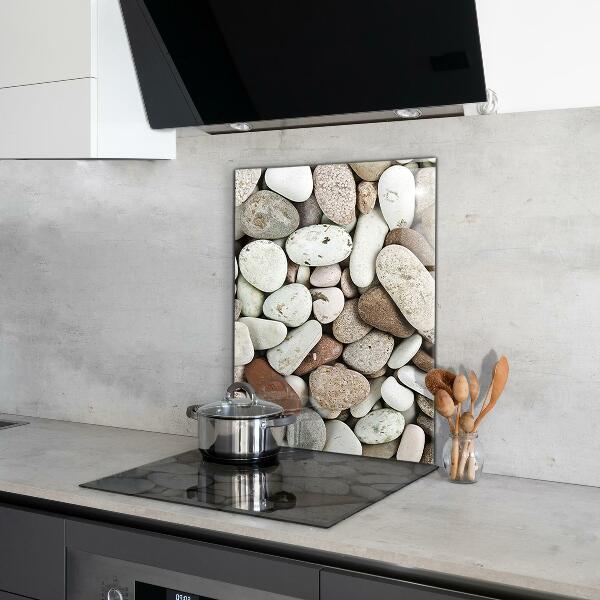 Oven splashback Stony beach