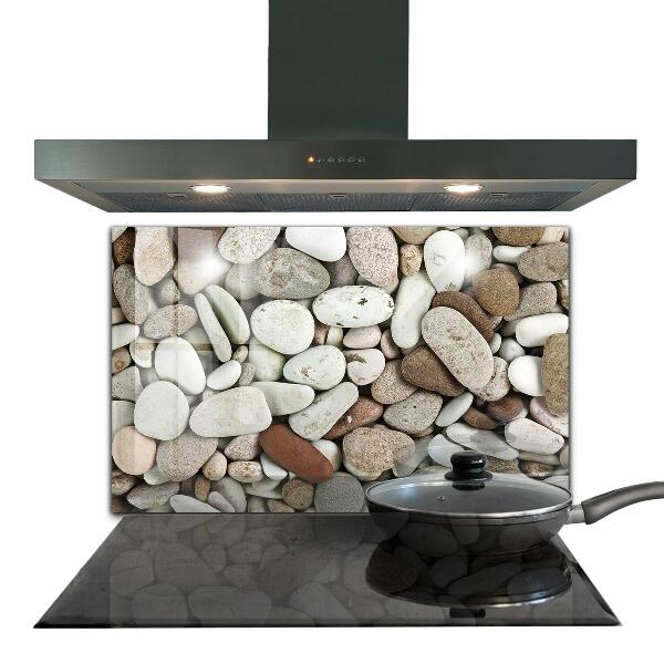 Oven splashback Stony beach