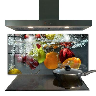 Kitchen wall panels Juicy fruit lemonade