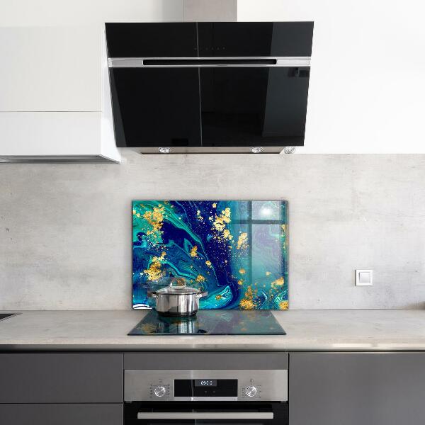 Kitchen splashback Modern art abstraction