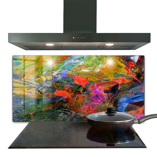 Kitchen wall panels Color explosion