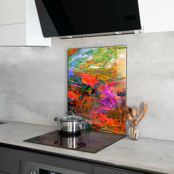 Kitchen wall panels Color explosion