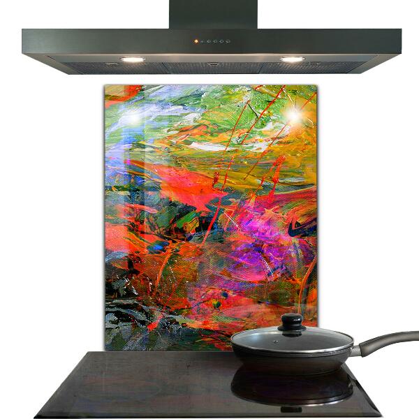 Kitchen wall panels Color explosion