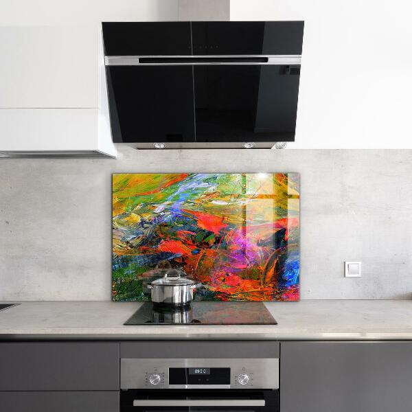 Kitchen wall panels Color explosion
