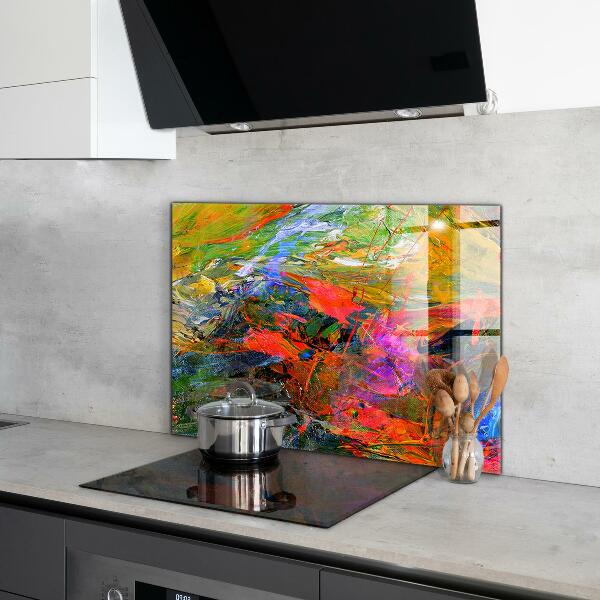 Kitchen wall panels Color explosion