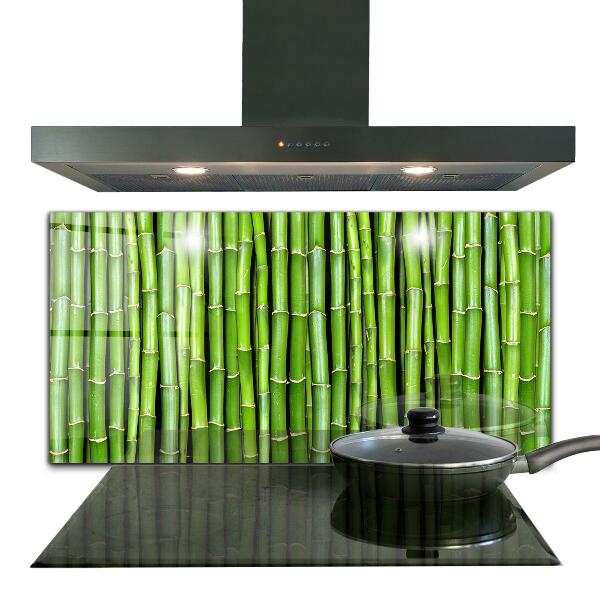 Kitchen wall panels Asian bamboo