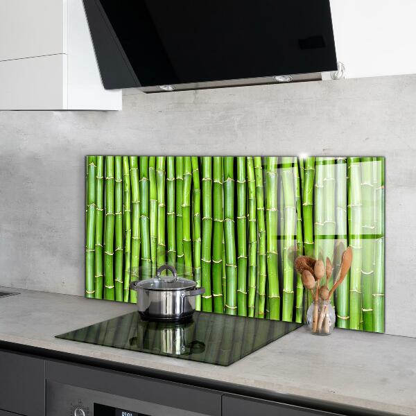 Kitchen wall panels Asian bamboo