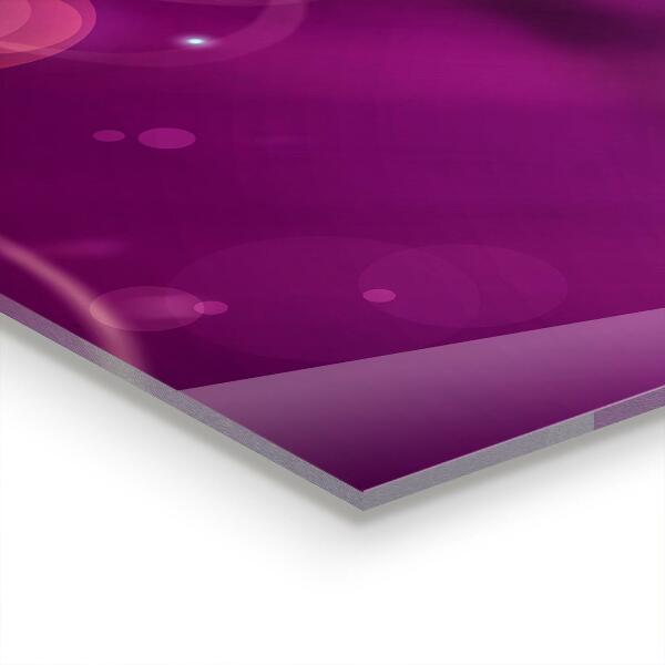 Kitchen wall panels Dark flower dark plant