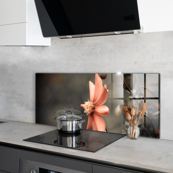 Kitchen wall panels Vintage flower bud