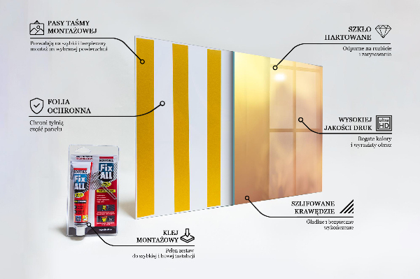 Kitchen wall panels Vintage poppy plant