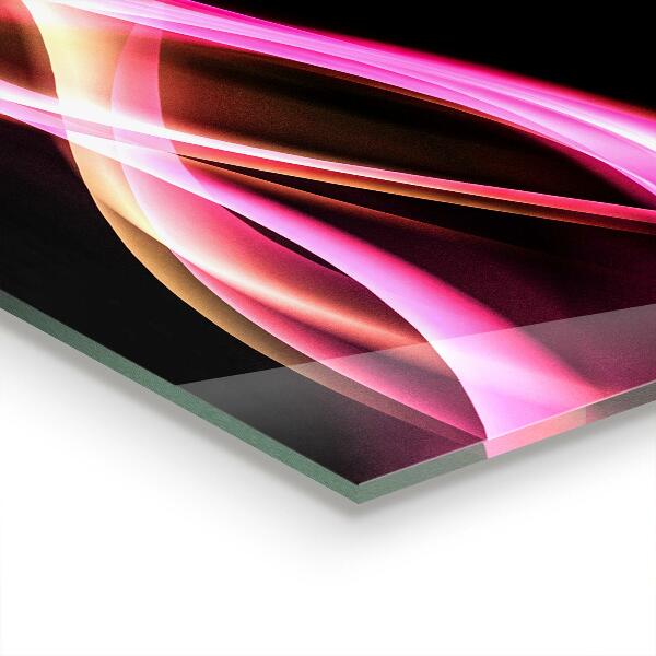 Kitchen wall panels Modern abstract vibration