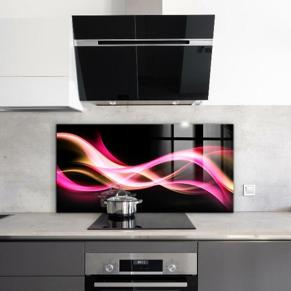Kitchen wall panels Modern abstract vibration