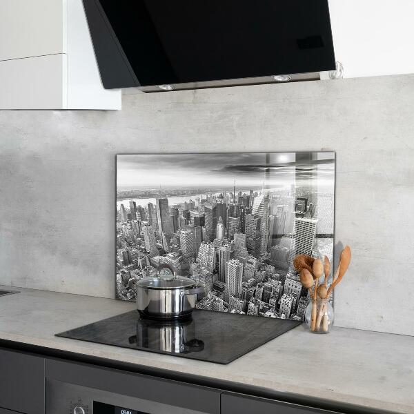 Kitchen glass panel Architecture of new york