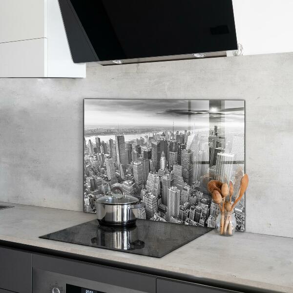 Kitchen glass panel Architecture of new york
