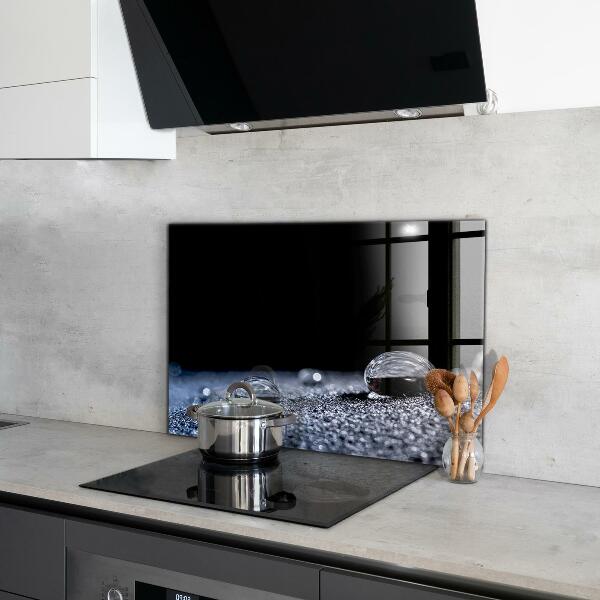 Kitchen splashback A drop of dew in the morning