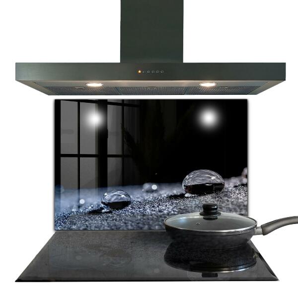 Kitchen splashback A drop of dew in the morning