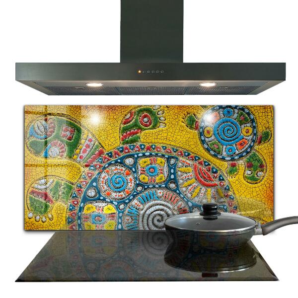 Kitchen wall panels Turtle ceramic mosaic