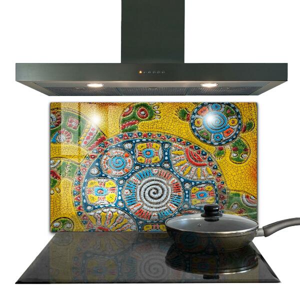 Kitchen wall panels Turtle ceramic mosaic