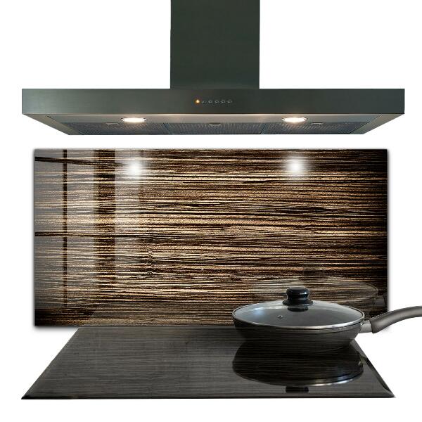 Kitchen splashback Oak wood texture