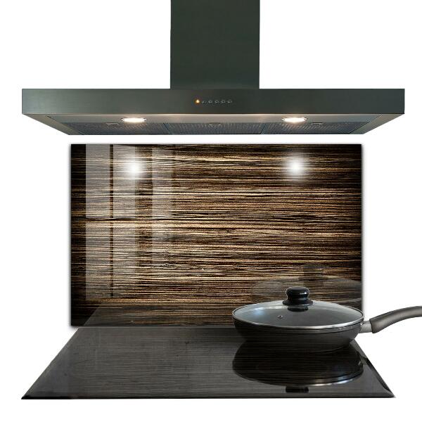 Kitchen splashback Oak wood texture