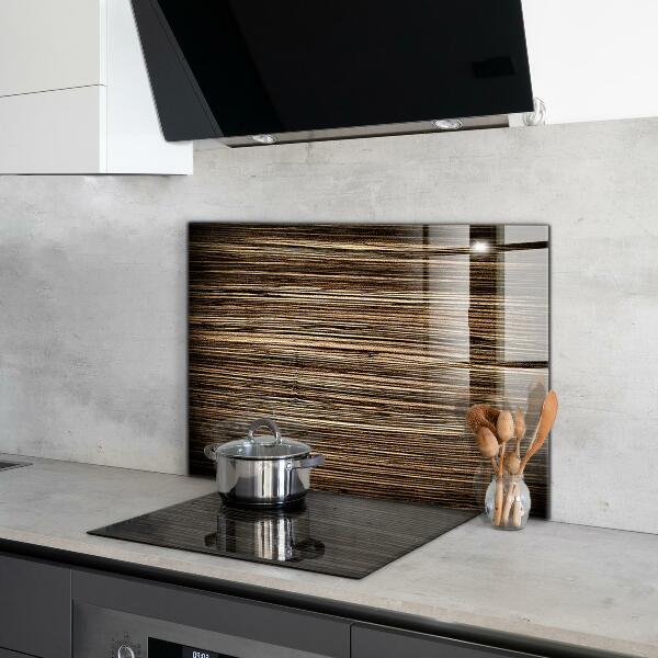 Kitchen splashback Oak wood texture