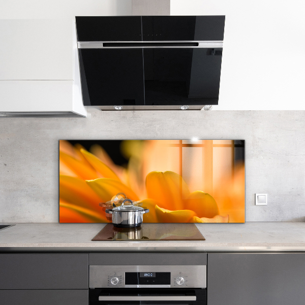 Kitchen panel Gerber flower