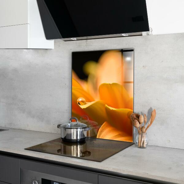 Kitchen panel Gerber flower