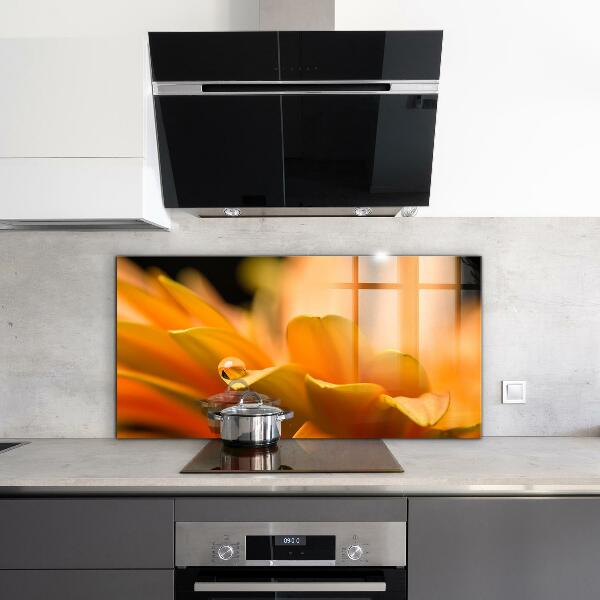 Kitchen panel Gerber flower