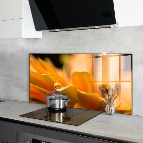 Kitchen panel Gerber flower