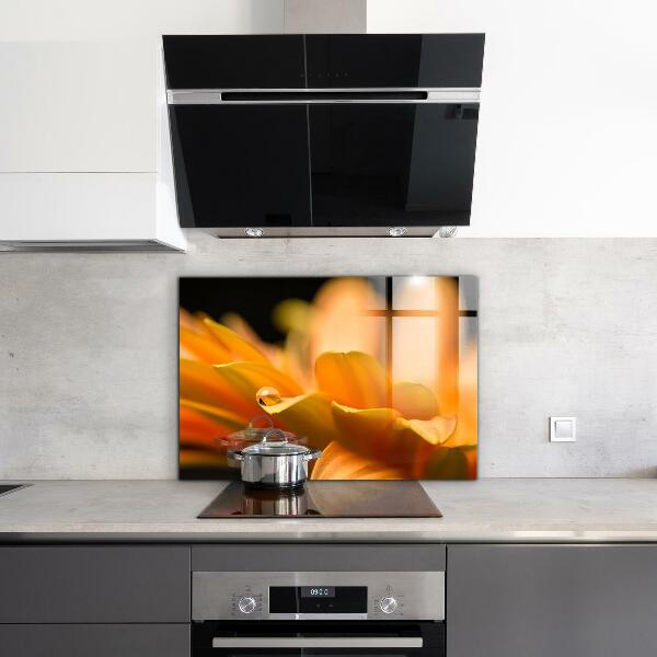 Kitchen panel Gerber flower