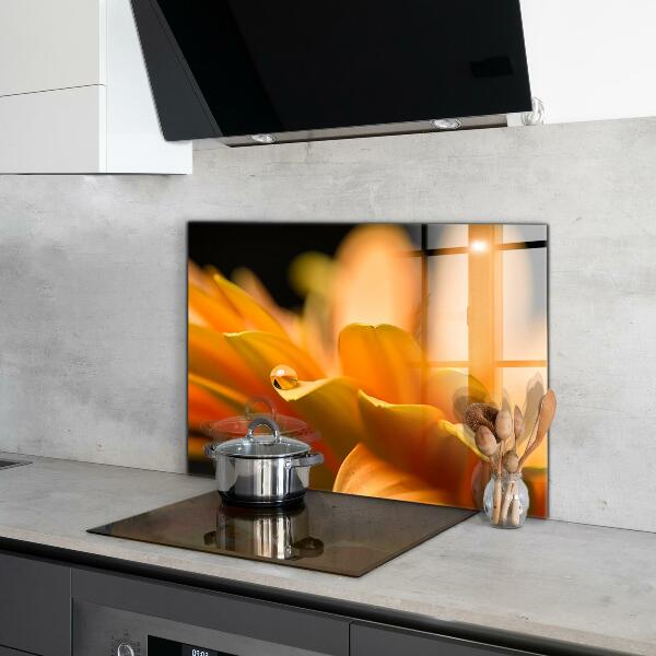 Kitchen panel Gerber flower