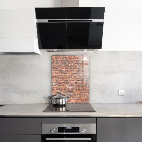 Kitchen splashback Brick wall texture