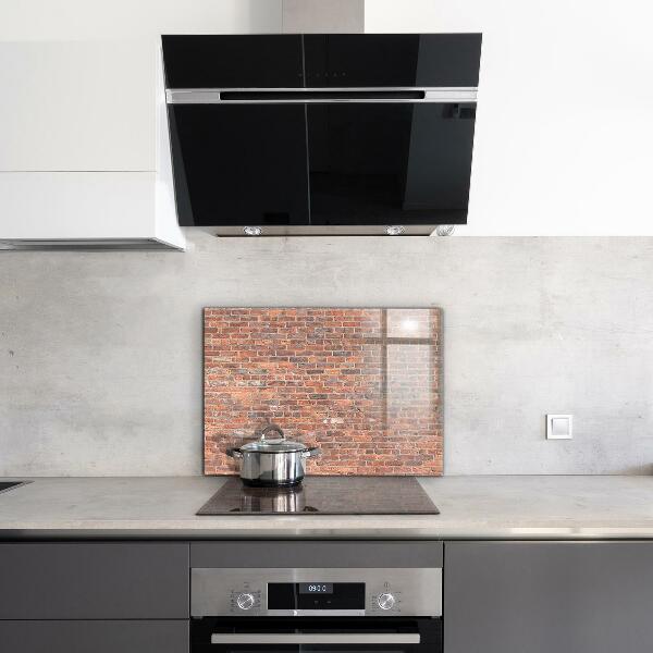 Kitchen splashback Brick wall texture