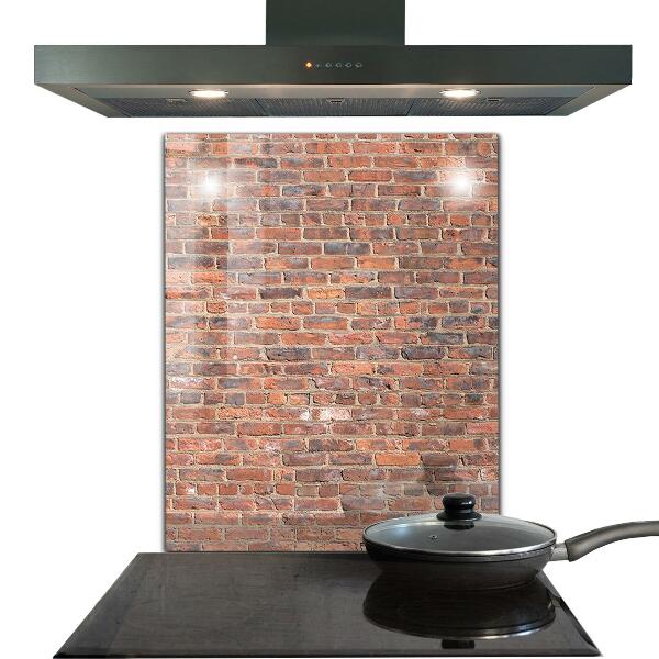 Kitchen splashback Brick wall texture