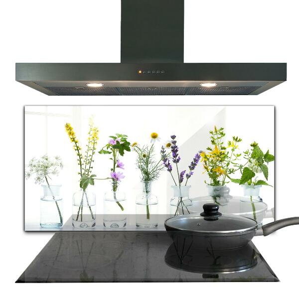 Splashback for kitchen walls Natural herbs health