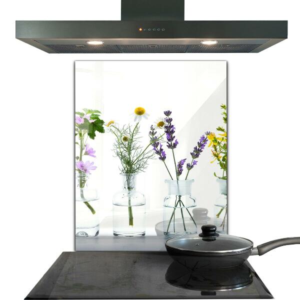 Splashback for kitchen walls Natural herbs health