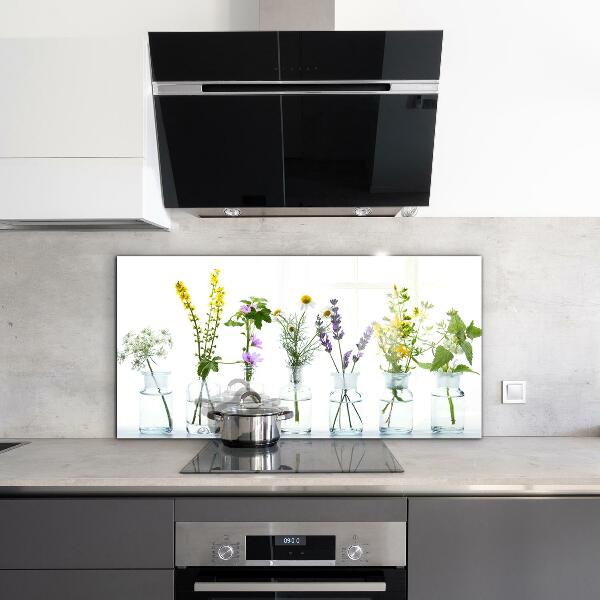 Splashback for kitchen walls Natural herbs health