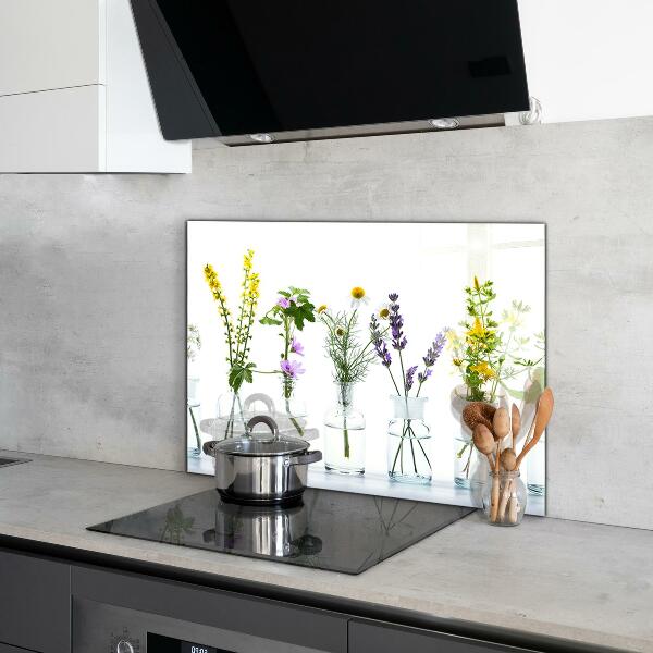 Splashback for kitchen walls Natural herbs health