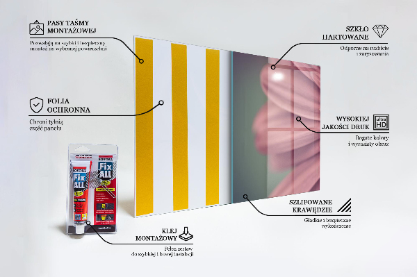 Splashback for kitchen walls Flower margaretka gerbera