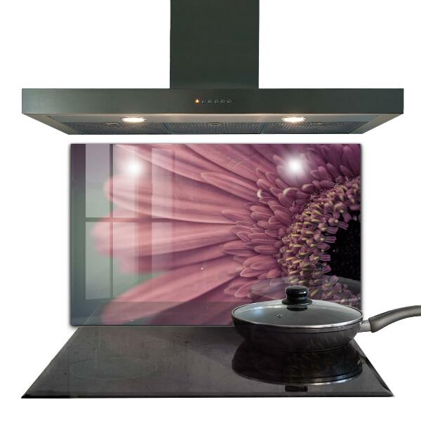 Splashback for kitchen walls Flower margaretka gerbera