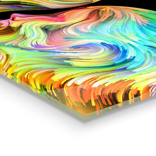 Kitchen wall panels Artistic couple portrait