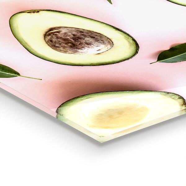 Kitchen wall panels Composition with avocado
